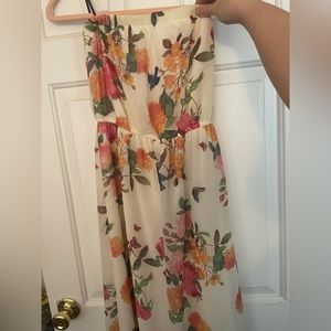 Floral maxi dress